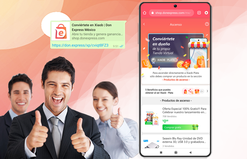 Enlace a la Shop DOn Express