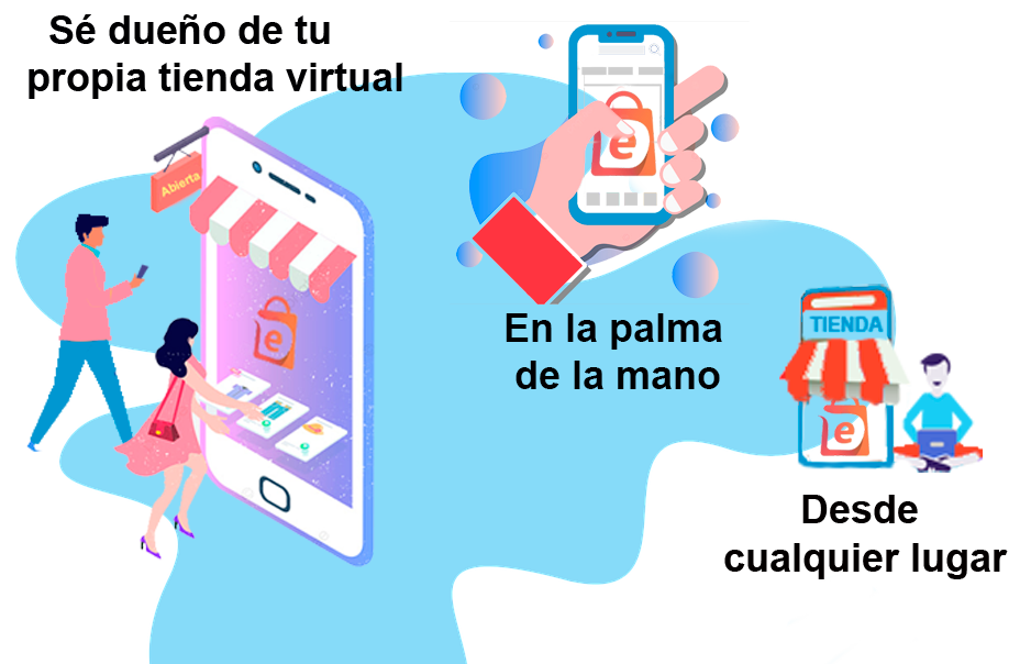Ideas: Dueño de Tienda, En la palma de la mano y Desde Cualquier Lugar