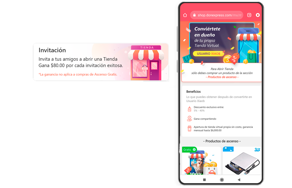 Link a la Shop Don Express Desde el Banner 1 Mi Tienda
